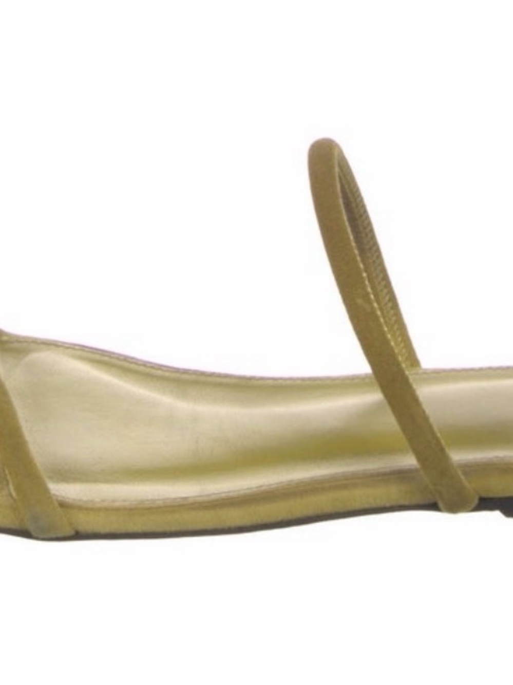 Toteme Flat Sandal in Olive